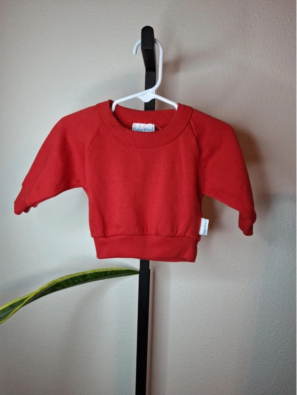 Vtg Fisher Price Unisex Sweatshirt Red